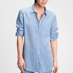 Gap Boyfriend Fit Button Shirt